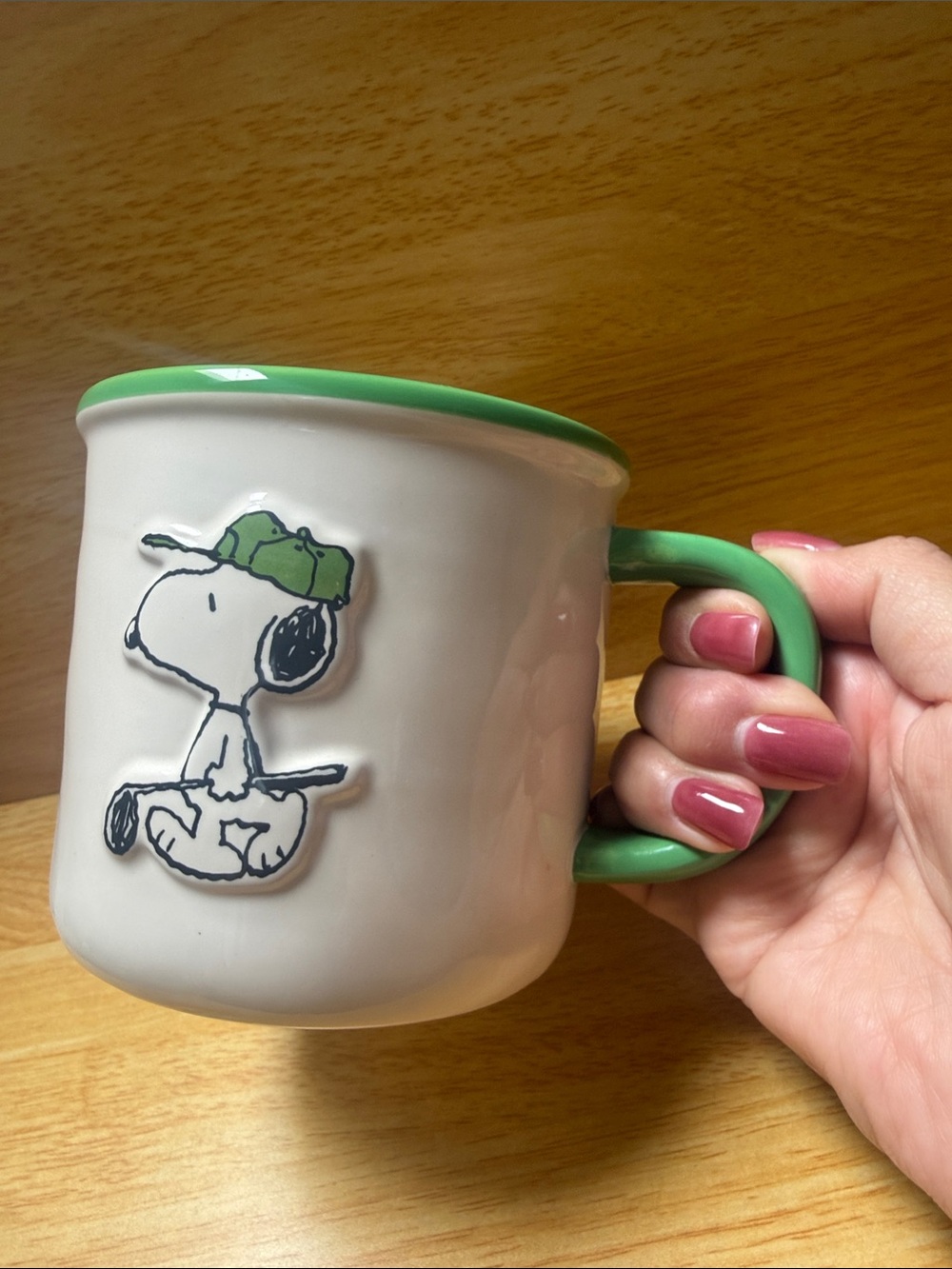 Snoopy Golfer Ceramic Coffee Mug ⛳️